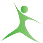 logo of a green figure